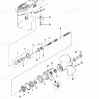 NSD40B Корпус редуктора (гребной вал)