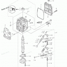 NSF9.8A3 Cylinder Head & Oil Pump