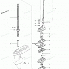 NSF2B Корпус редуктора (вертикальный вал)