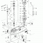 NSD40B Корпус редуктора (вертикальный вал)