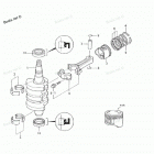NSF9.8A3 Поршни и коленчатый вал