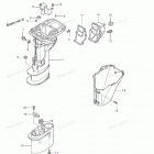NSF8A3 Корпус ведущего вала (нога)