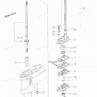 NSF2.5A Корпус редуктора (вертикальный вал)