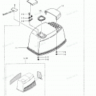 NSD50B Верхний колпак мотора