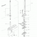 NSF3.5A Корпус редуктора (вертикальный вал)