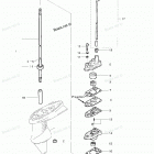 NSF2.5B Корпус редуктора (вертикальный вал)
