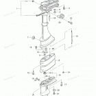 NSF2.5A Drive Shaft Housing Gear Case