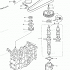 NSF30B Распределительный вал и масляный насос