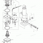 NSF9.8A3 Механизм гидроподъема Power Trim