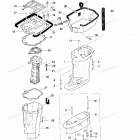 NSD90B Корпус ведущего вала (нога)