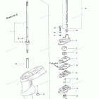 NSF2.5A Корпус редуктора (вертикальный вал)