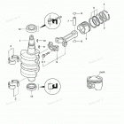 NSF20C Поршни и коленчатый вал