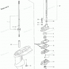 NSF2A Корпус редуктора (вертикальный вал)