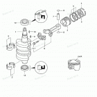 NSF15C Поршни и коленчатый вал