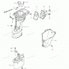 NSF8A3 Корпус ведущего вала (нога)