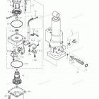 NSF9.8A3 Механизм гидроподъема Power Trim