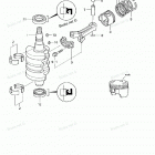NSF15B2 Поршни и коленчатый вал