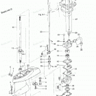 NSF6B Корпус редуктора (вертикальный вал)