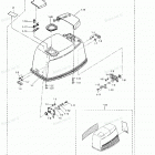 NSD90B Верхний колпак мотора