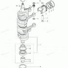 NSD115A Поршни и коленчатый вал