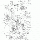NSD90B Кронштейн крепления к транцу