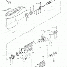 NSF6B Корпус редуктора (гребной вал)