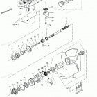NSD115A Корпус редуктора (гребной вал)
