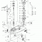 NSD40B Корпус редуктора (вертикальный вал)