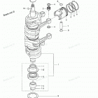 NSD115A Поршни и коленчатый вал