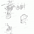 NSF8A3 Корпус ведущего вала (нога)