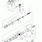 NSD70B Корпус редуктора (гребной вал)