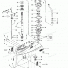 NSD50B Корпус редуктора (вертикальный вал)