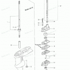 NSF2.5A Корпус редуктора (вертикальный вал)