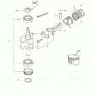 NSF2.5A Поршни и коленчатый вал