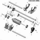Spyder RTS SM6 shifting system