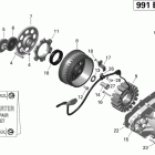 Spyder ST SM5 Генератор и стартер