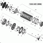 Spyder RTS SM6 Сцепление