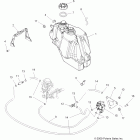 HAWKEYE 2X4 - A11LB27AA Топливный бак