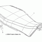 TRAIL BOSS 330 - A12EA32AA Сидение