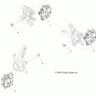 HAWKEYE 2X4 - A11LB27AA Суппорт тормозной в сборе