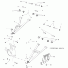 SPORTSMAN XP 850 - A10ZN85AL/AQ/AX Suspension, front a-arms
