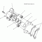 HAWKEYE 2X4 - A11LB27AA Задние тормозные  колодки