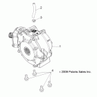 SCRAMBLER 500 4X4 - A10NG50AA Крепление КПП