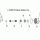 SCRAMBLER 500 4X4 - A10NG50AA Вал заднего привода
