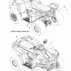 TRAIL BOSS 330 INTL - A10EA32FA Наклейки