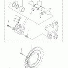 BOLT R-SPEC XVS95CEGR/XVS95CECGR/XVS95CECGY/XVS95CEGY Задний суппорт