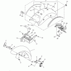 V STAR 950 TOURER XVS95CTEB/XVS95CTECB Крыло
