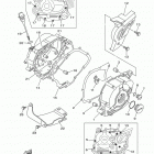 TTR110E TTR110EE Крышка картера двигателя