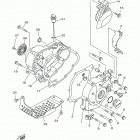 TTR50E TTR50EE Крышка картера двигателя