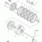 TTR125LE TTR125LEE Сцепление